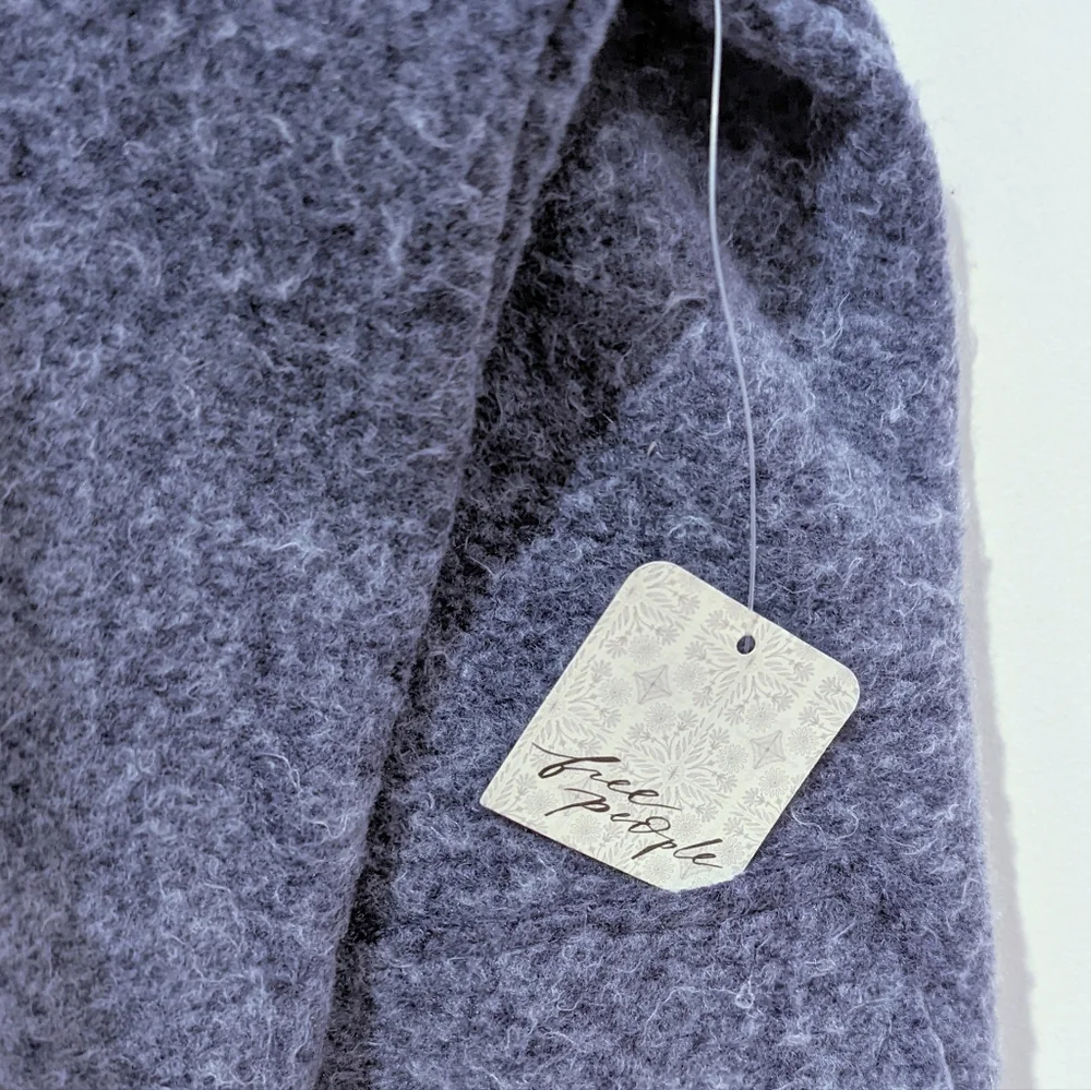 NWT Free People - Maxi Cowl Pullover